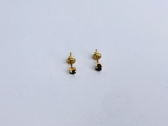 Brinco em Ouro 18K e Safira - comprar online