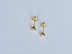Brinco de Bolinha em Ouro 18k na internet