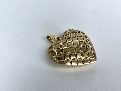Pingente de Coração em Ouro 18K - comprar online