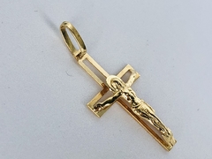 Pingente de Crucifixo em Ouro 18k - comprar online