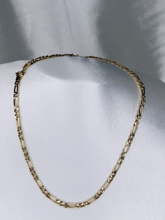 Corrente Malha Fígaro em Ouro 18k - comprar online