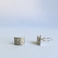 Brinco em Ouro branco e Diamante - Jolig | Joias de alta qualidade em ouro 18k, prata e pedras preciosas desde 1991