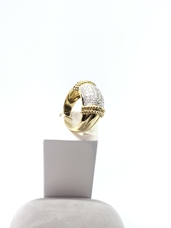 Anel em Ouro 18k e Diamante - loja online