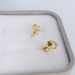 Brinco de Coração em Ouro 18k e Diamante na internet