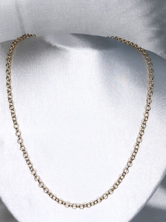Corrente Colar Elo Português em Ouro 18k na internet