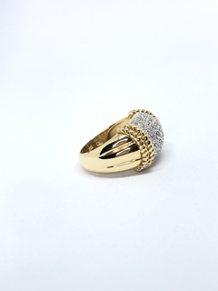 Anel em Ouro 18k e Diamante na internet