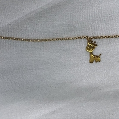 Pulseira Infantil Girafa em Ouro 18k - loja online