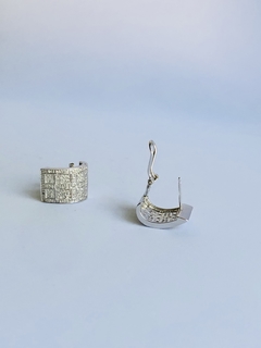 Brinco em Ouro branco e Diamante - comprar online