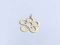Pingente de Flor Vazada em Ouro 18k - comprar online