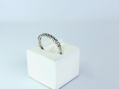 Anel Aliança em Diamantes