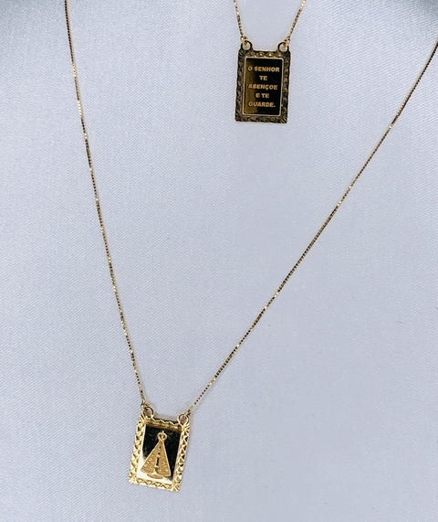 Escapulário em Ouro 18k
