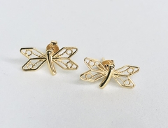 Brinco de Libélula em Ouro 18k - comprar online