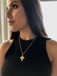 Pingente de Crucifixo em Ouro 18k - comprar online