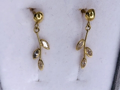 Brinco em Ouro 18K com Zircônia - comprar online