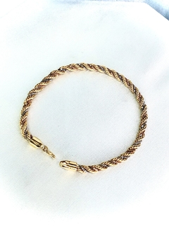 Pulseira Corda em Ouro 18k