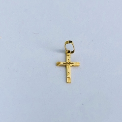 Pingente de Cruz Palito em Ouro 18k - comprar online