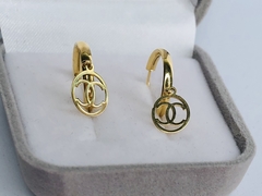 Argola Channel em Ouro 18k na internet