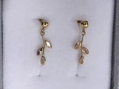 Brinco em Ouro 18K com Zircônia na internet