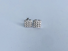 Brinco em Ouro Branco e Diamante