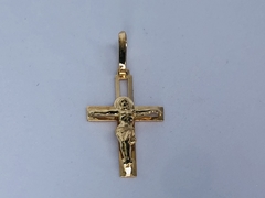 Pingente de Crucifixo em Ouro 18k