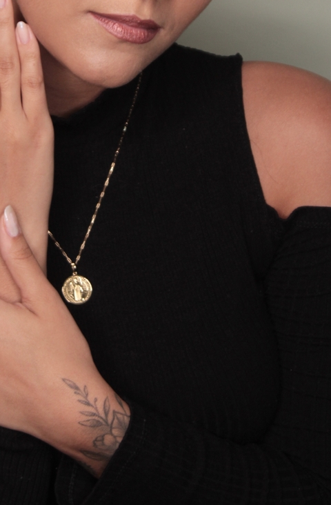 Colar Corrente Cartier em Ouro 18k