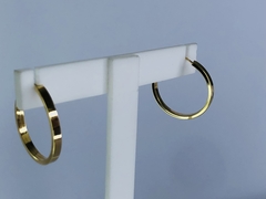 Argola Larga em Ouro 18k na internet