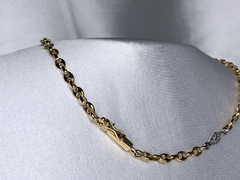 Colar em Ouro 18k, Ouro Branco e Diamante - Jolig | Joias de alta qualidade em ouro 18k, prata e pedras preciosas desde 1991