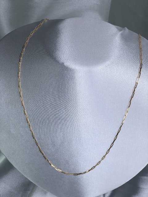 Corrente Colar Cadeado Ouro 18k