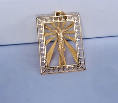 Pingente de Cristo em Ouro 18k na internet