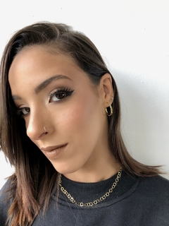 Colar de Corrente em Ouro 18k e Elo Vazado - Jolig | Joias de alta qualidade em ouro 18k, prata e pedras preciosas desde 1991
