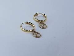 Argola Channel em Ouro 18k - comprar online