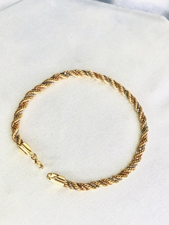Pulseira de Corda em Ouro 18k - comprar online