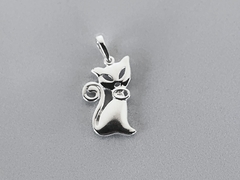 Pingente Prata Gatinho - comprar online