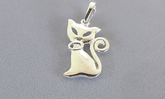 Pingente Prata Gatinho - loja online