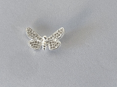 Pingente Prata Borboleta com Zircone