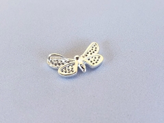 Pingente Prata Borboleta com Zircone - comprar online