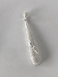 Pingente Prata Gota Zircone - loja online