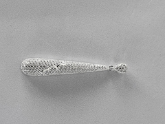 Pingente Prata Gota Zircone - Jolig | Joias de alta qualidade em ouro 18k, prata e pedras preciosas desde 1991