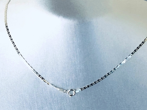 Corrente Prata Piastrini