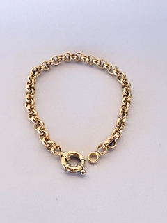 Imagem do Pulseira de Elo Português e Fecho Bola em Ouro 18k