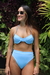 Calcinha Hot Pant Azul Céu - comprar online