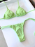 Top Cortininha Verde Menta - Gin Beachwear