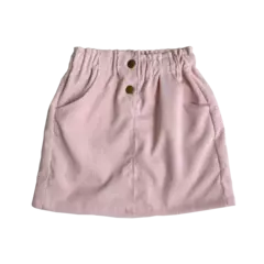 Falda corderoy rosa - comprar online