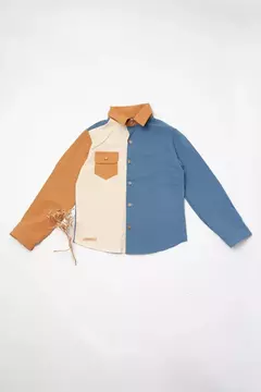 Camisa HAITI combinada - comprar online