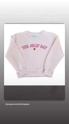Buzo frisa rosa - comprar online