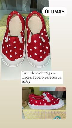 pancha con puntitos roja - comprar online