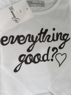 Remera puro algodón everything good - Pequeños Mimitos gualeguay