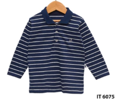 Remera polito cuellito tejido