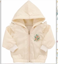 campera de cire mini beba, corderito todo por dentro.