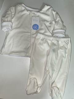 conjunto bebe de abrigo, plush forrado en algodón en internet